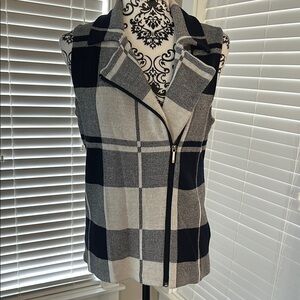 Chaps Plaid Sweater Vest